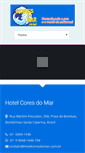 Mobile Screenshot of hotelcoresdomar.com.br